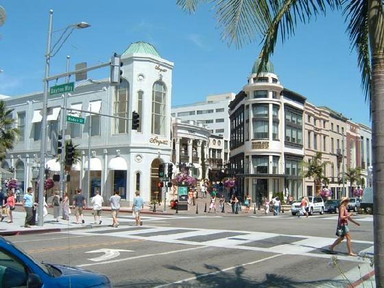 Los Angeles Rodeo Drive Beverly Hills California