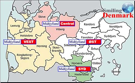 Midtjylland Region Danmark