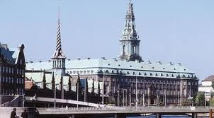 Christiansborg slot København Danmark