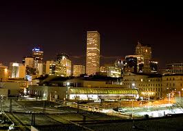 Denver Colorado by night