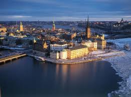 Stockholm harbour Sweden